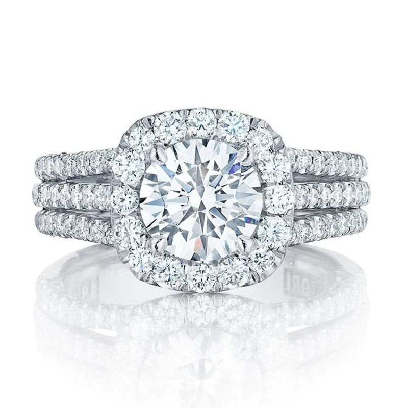 Eternal Grace – white gold diamond ring