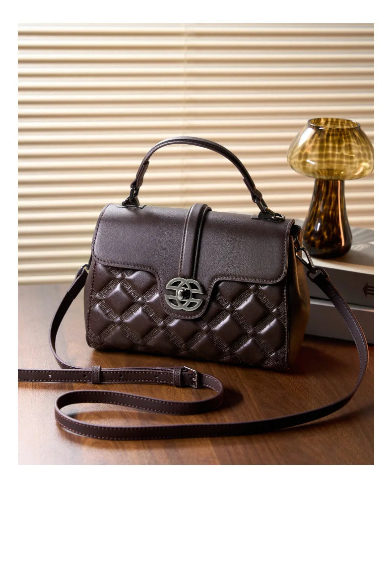 luxury leather bag