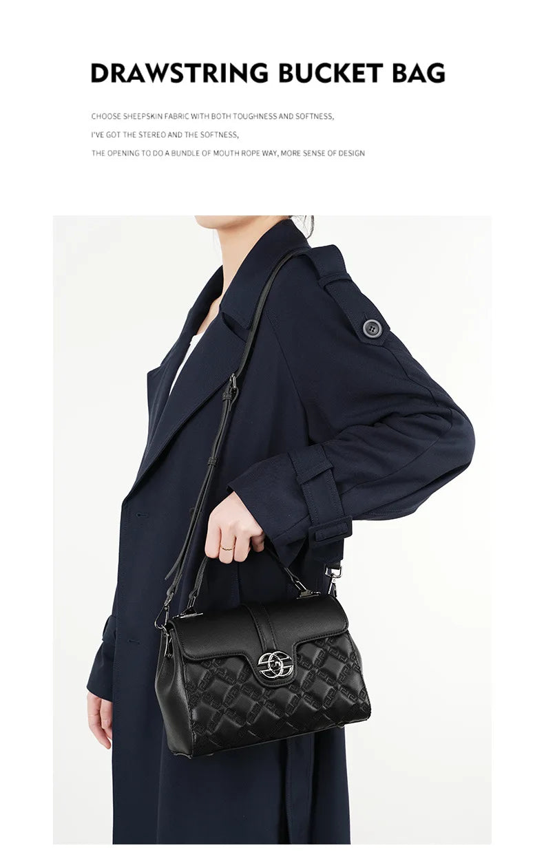 luxury leather bag