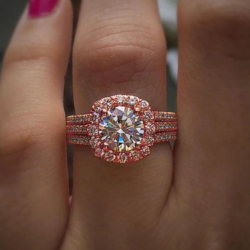 Eternal Grace – white gold diamond ring