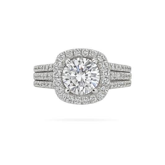Eternal Grace – white gold diamond ring