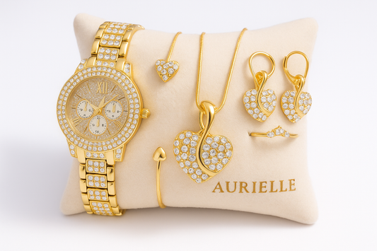 Lux Gold Watch + Exclusive Gift Set