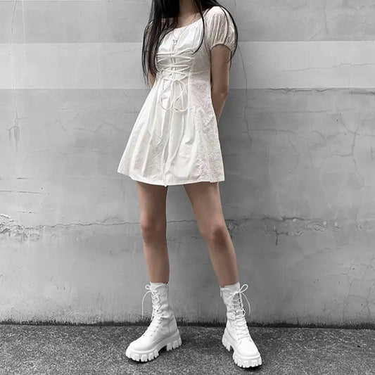 Mid Calf Boots Autumn Winter Fashion